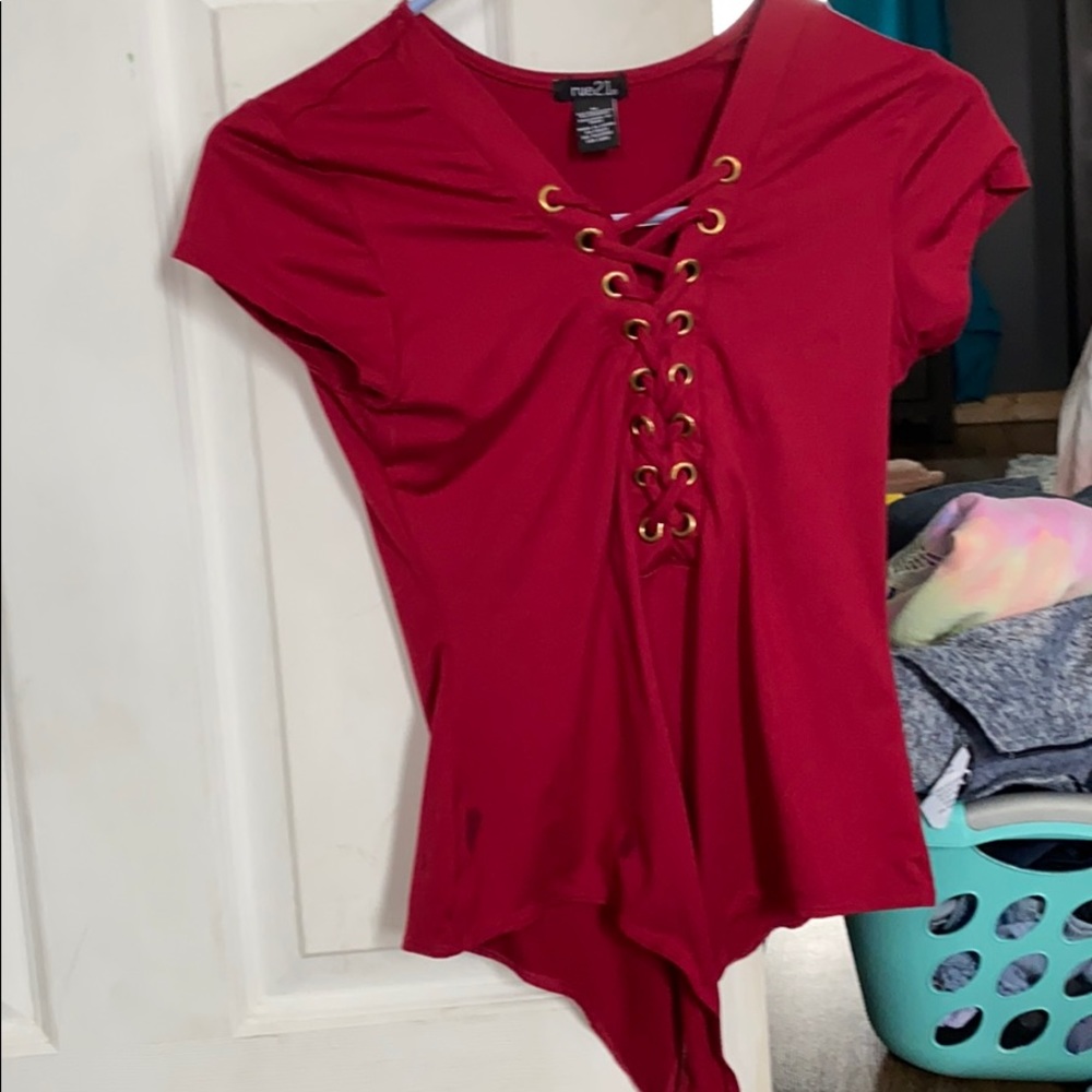 Red Bodysuit